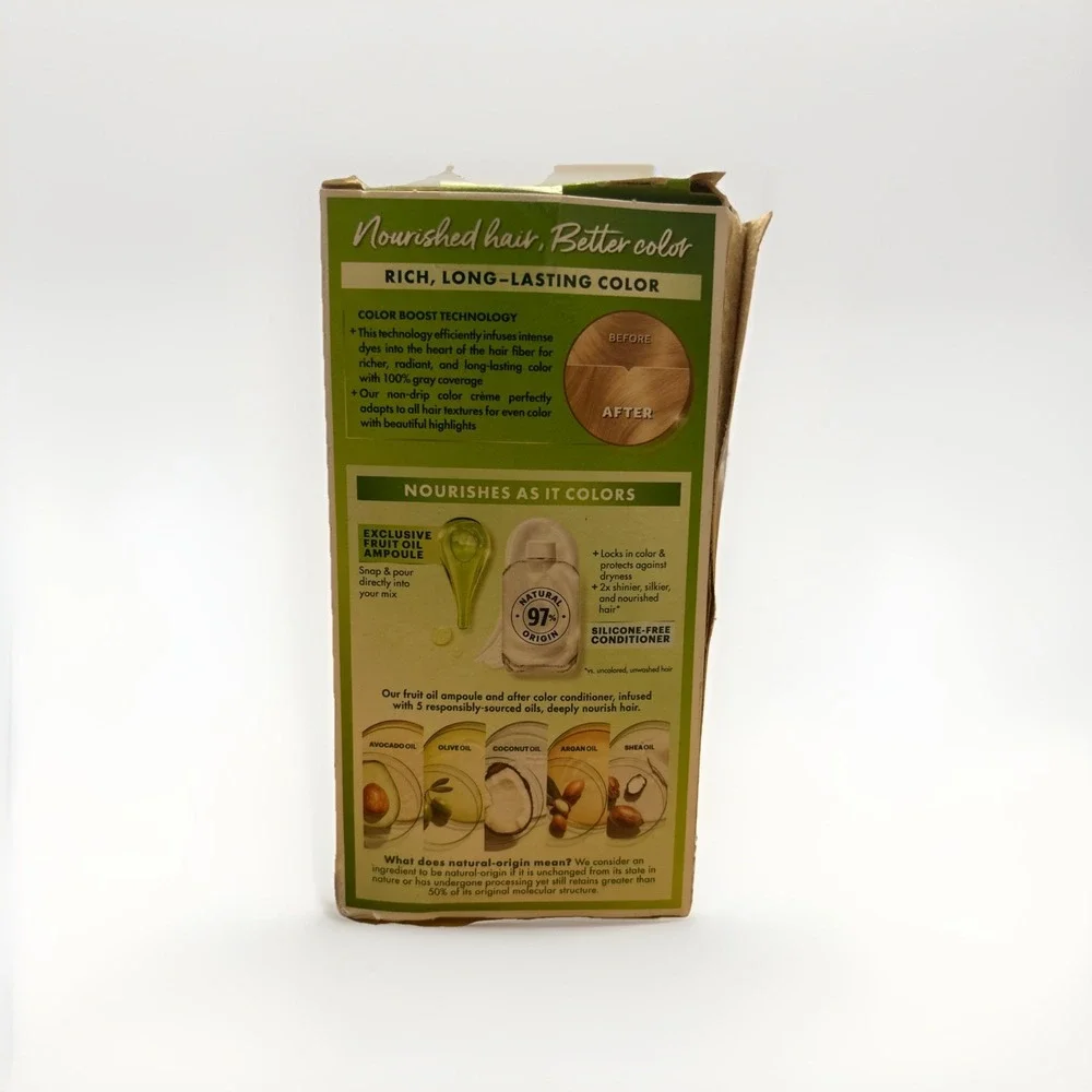 # 93 Garnier Nutrisse Nourishing Hair Color Creme Honey Butter Lt Gold Blonde